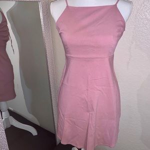 Pink Tight Mini Dress